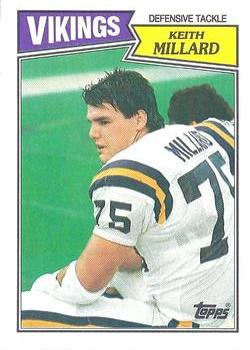 #209 Keith Millard - Minnesota Vikings - 1987 Topps Football
