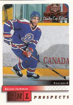 #209 Barret Jackman - Regina Pats - 1999-00 Upper Deck MVP Stanley Cup Edition Hockey