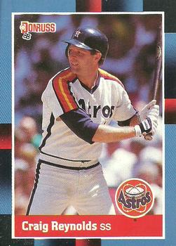 #209 Craig Reynolds - Houston Astros - 1988 Donruss Baseball
