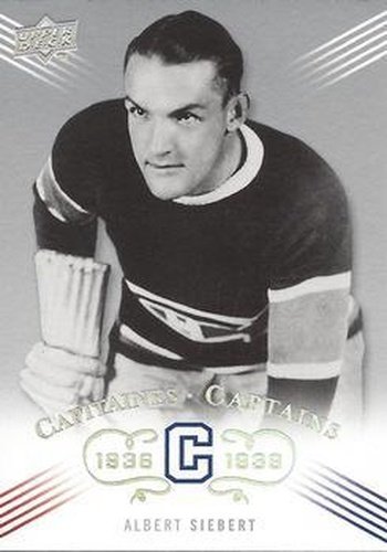 #209 Albert Siebert - Montreal Canadiens - 2008-09 Upper Deck Montreal Canadiens Centennial Hockey