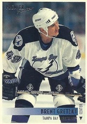 #209 Brent Gretzky - Tampa Bay Lightning - 1994-95 Topps Premier Hockey