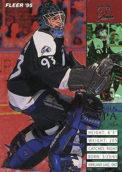 #209 Daren Puppa - Tampa Bay Lightning - 1994-95 Fleer Hockey