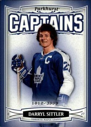 #209 Darryl Sittler - Toronto Maple Leafs - 2006-07 Parkhurst Hockey