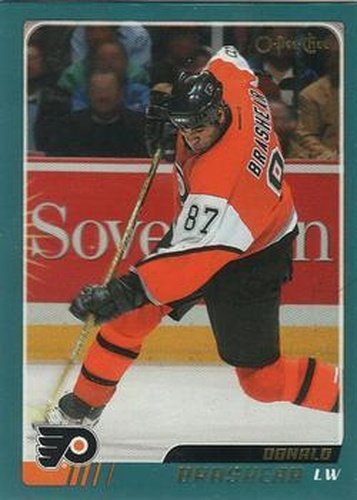 #209 Donald Brashear - Philadelphia Flyers - 2003-04 O-Pee-Chee Hockey