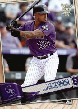 #209 Ian Desmond - Colorado Rockies - 2019 Topps Big League Baseball