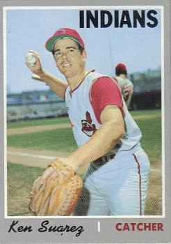 #209 Ken Suarez - Cleveland Indians - 1970 Topps Baseball