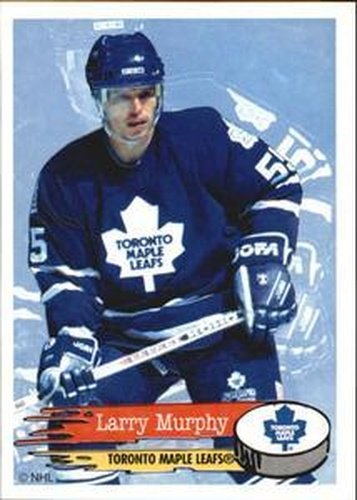 #209 Larry Murphy - Toronto Maple Leafs - 1995-96 Panini Hockey Stickers