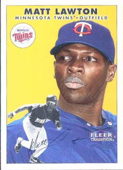 #209 Matt Lawton - Minnesota Twins - 2000 Fleer Tradition Baseball