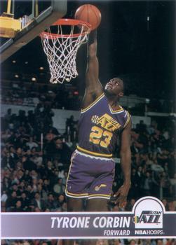 #209 Tyrone Corbin - Utah Jazz - 1994-95 Hoops Basketball