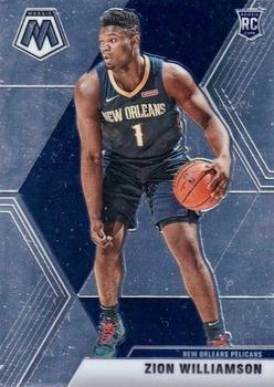 #209 Zion Williamson - New Orleans Pelicans - 2019-20 Panini Mosaic Basketball
