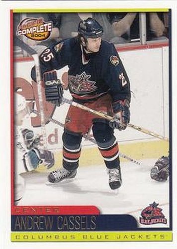 #209 Andrew Cassels - Columbus Blue Jackets - 2003-04 Pacific Complete Hockey