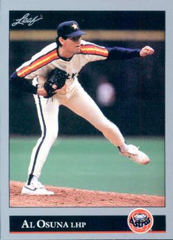 #209 Al Osuna - Houston Astros - 1992 Leaf Baseball