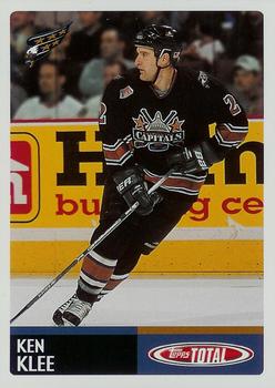 #20 Ken Klee - Washington Capitals - 2002-03 Topps Total Hockey