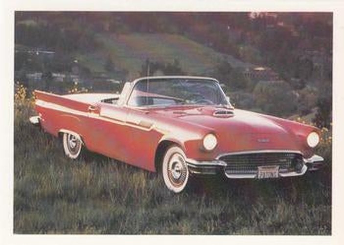 #20 Thunderbird 1957 - 1991 Panini Dream Cars