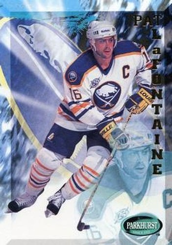 #20 Pat LaFontaine - Buffalo Sabres - 1995-96 Parkhurst International Hockey