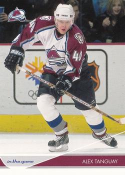 #20 Alex Tanguay - Colorado Avalanche - 2003-04 In The Game Toronto Star Hockey
