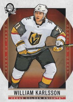 #20 William Karlsson - Vegas Golden Knights - 2018-19 O-Pee-Chee Coast to Coast Hockey