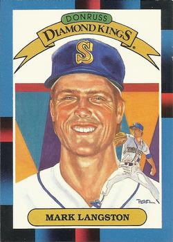 #20 Mark Langston - Seattle Mariners - 1988 Donruss Baseball
