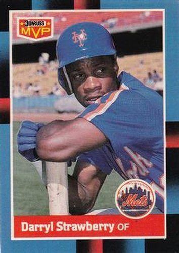 Darryl Strawberry - Mets #439 Donruss 1988 Baseball Trading Card