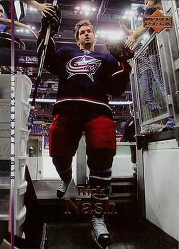 #20 Rick Nash - Columbus Blue Jackets - 2007-08 Upper Deck Hockey