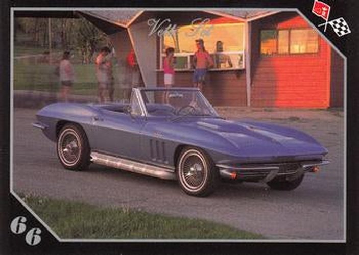 #20 1966 Corvette Convertible - 1991 Collect-A-Card Vette Set