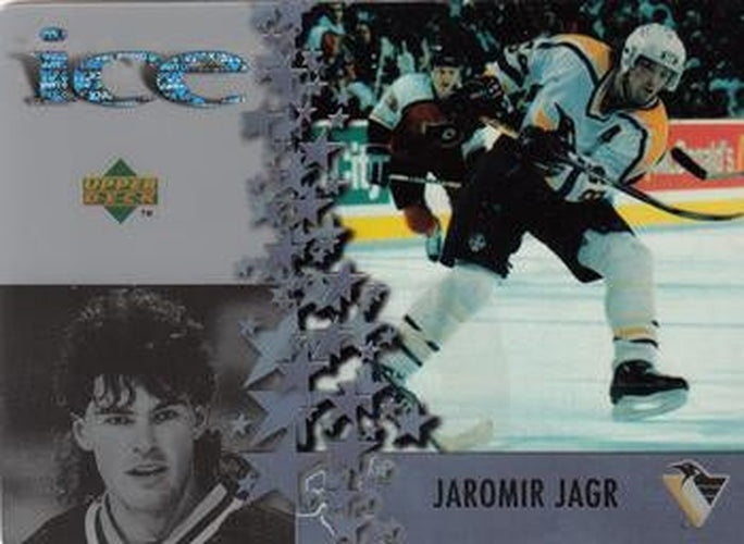 #McD 20 Jaromir Jagr - Pittsburgh Penguins - 1997-98 Upper Deck Ice McDonald's Hockey