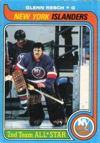 #20 Glenn Resch - New York Islanders - 1979-80 O-Pee-Chee Hockey
