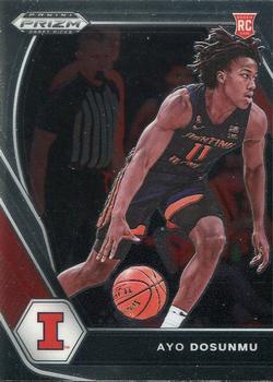 #20 Ayo Dosunmu - Illinois Fighting Illini - 2021 Panini Prizm Collegiate Draft Picks Basketball