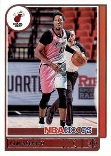 #20 Bam Adebayo - Miami Heat - 2021-22 Hoops Basketball