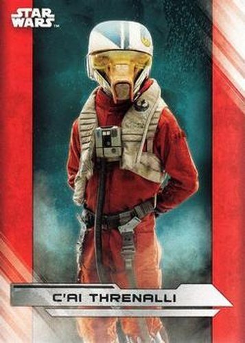 #20 C'ai Threnalli - 2017 Topps Star Wars The Last Jedi