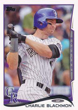 #20 Charlie Blackmon - Colorado Rockies - 2014 Topps Baseball