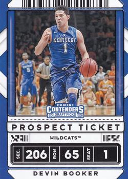 #20 Devin Booker - Kentucky Wildcats - 2020 Panini Contenders Draft Picks Basketball