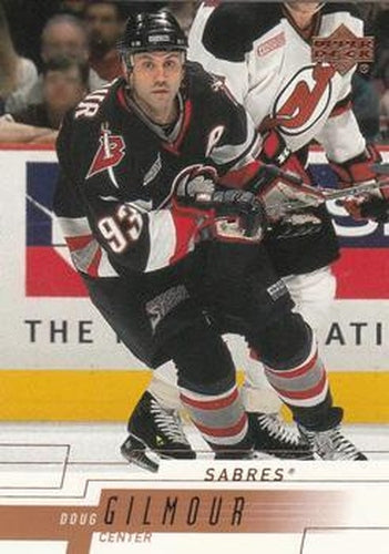 #20 Doug Gilmour - Buffalo Sabres - 2000-01 Upper Deck Hockey