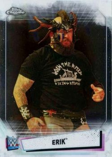 #20 Erik - 2021 Topps WWE Chrome Wrestling