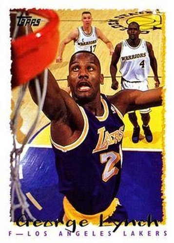 #20 George Lynch - Los Angeles Lakers - 1994-95 Topps Basketball
