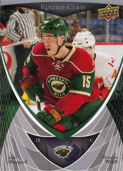 #20 James Sheppard - Minnesota Wild - 2007-08 Upper Deck Rookie Class Box Set Hockey