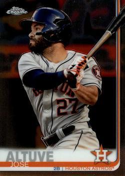 #20 Jose Altuve - Houston Astros - 2019 Topps Chrome Baseball