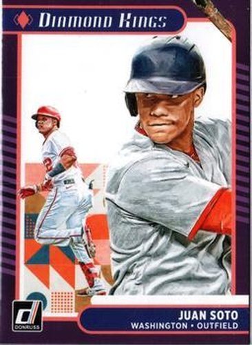 #20 Juan Soto - Washington Nationals - 2021 Donruss Baseball