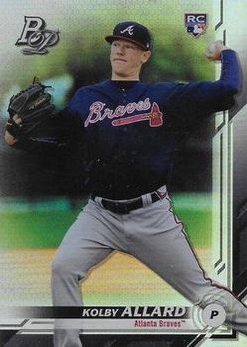 #20 Kolby Allard - Atlanta Braves - 2019 Bowman Platinum Baseball