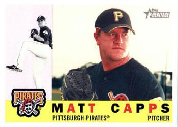 #20 Matt Capps - Pittsburgh Pirates - 2009 Topps Heritage Baseball