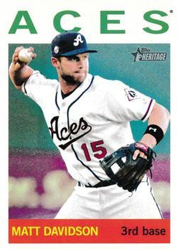 #20 Matt Davidson - Reno Aces - 2013 Topps Heritage Minor League Baseball