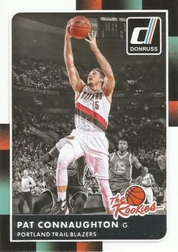 #20 Pat Connaughton - Portland Trail Blazers - 2015-16 Donruss - The Rookies Basketball