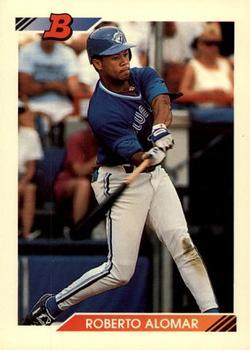 #20 Roberto Alomar - Toronto Blue Jays - 1992 Bowman Baseball