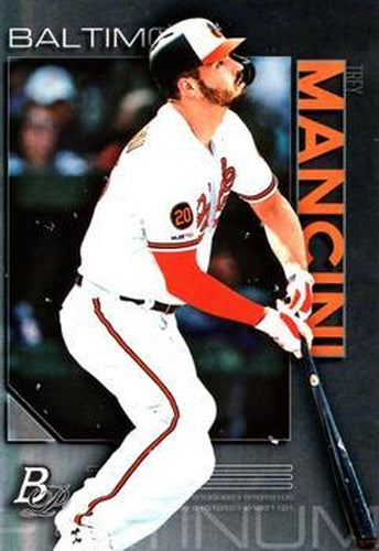 #20 Trey Mancini - Baltimore Orioles - 2020 Bowman Platinum Baseball