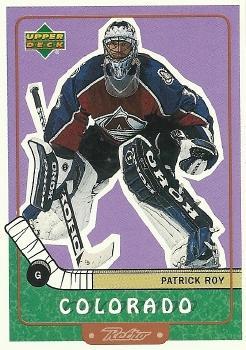 #20 Patrick Roy - Colorado Avalanche - 1999-00 Upper Deck Retro Hockey