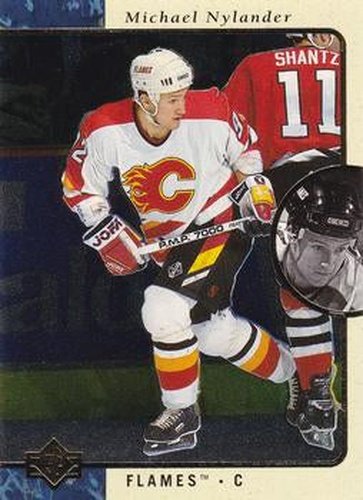 #20 Michael Nylander - Calgary Flames - 1995-96 SP Hockey