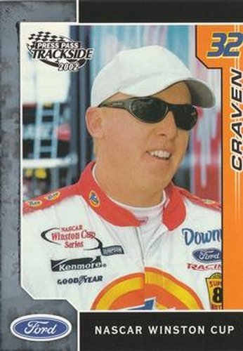 #20 Ricky Craven - PPI Motorsports - 2002 Press Pass Trackside Racing