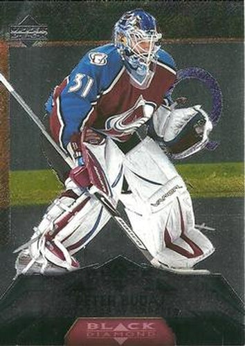 #20 Peter Budaj - Colorado Avalanche - 2007-08 Upper Deck Black Diamond Hockey