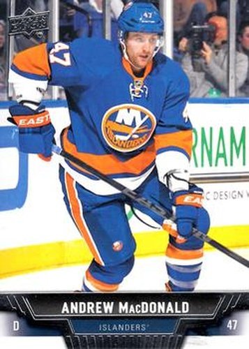 #20 Andrew MacDonald - New York Islanders - 2013-14 Upper Deck Hockey