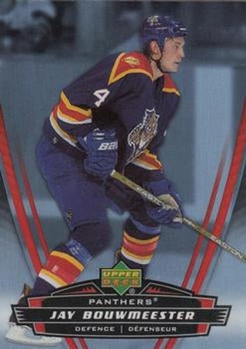 #20 Jay Bouwmeester - Florida Panthers - 2006-07 Upper Deck McDonald's Hockey